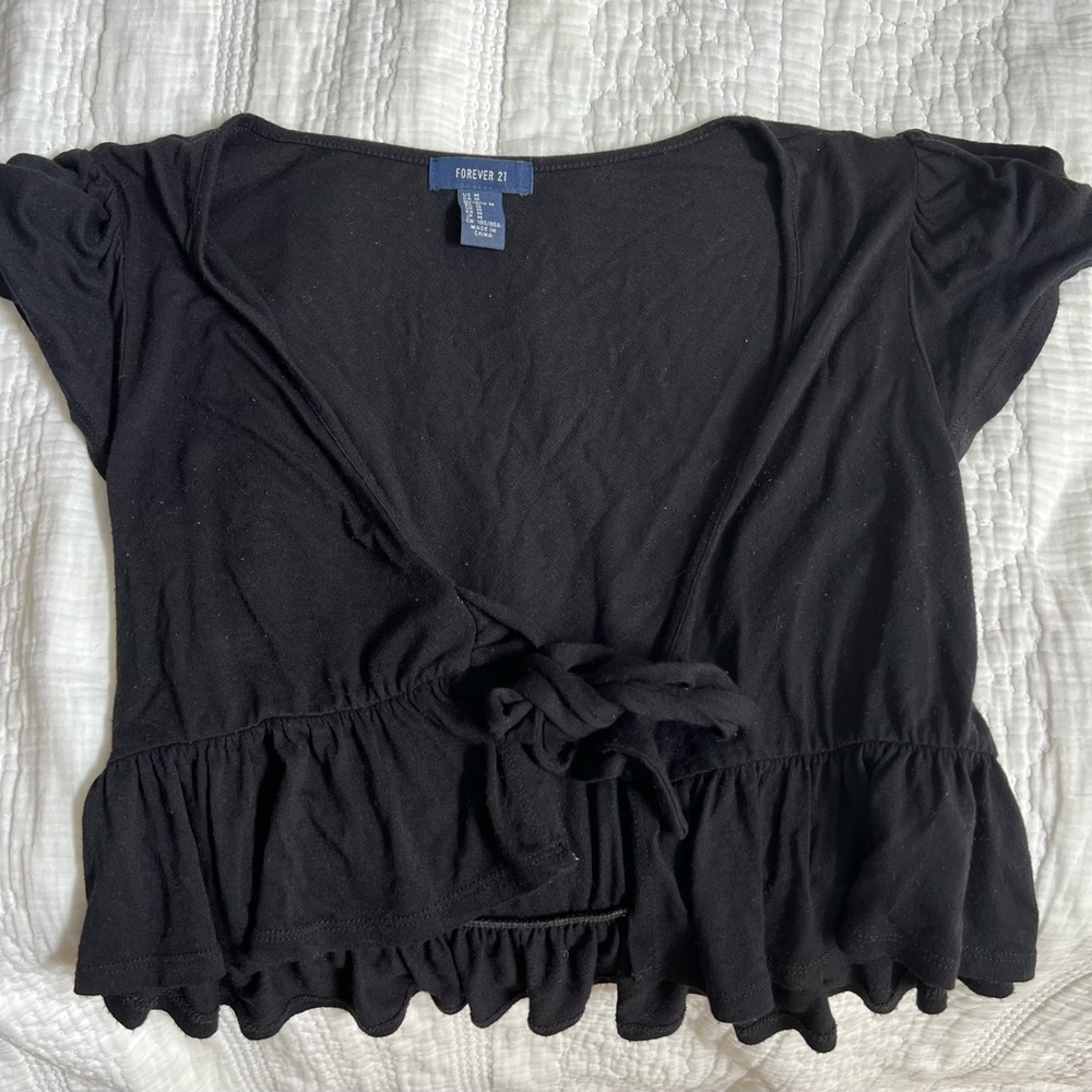 Short sleeve flowy shirt